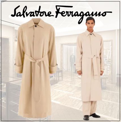 M FERRAGAMO(フェラガモ) トレンチコート(メンズ) - 海外通販のBUYMA