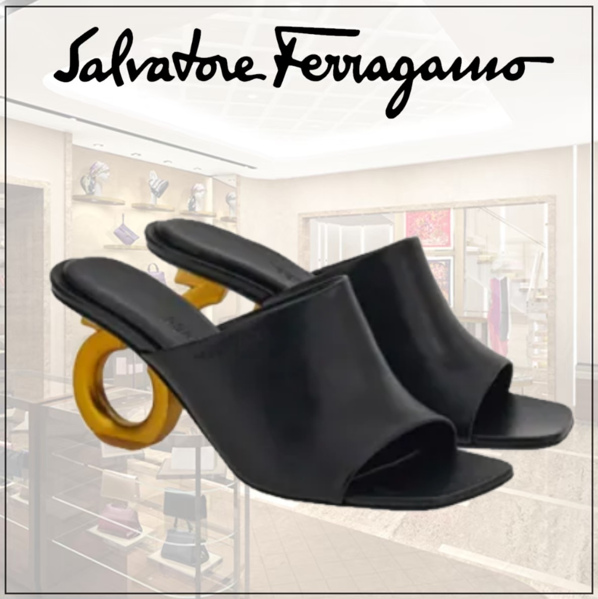 [Salvatore Ferragamo] Slide Elina サンダル