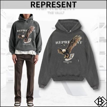 REPRESENT】Eagle ヴィンテージ パーカー 買い保障できる hotelkamanga.com
