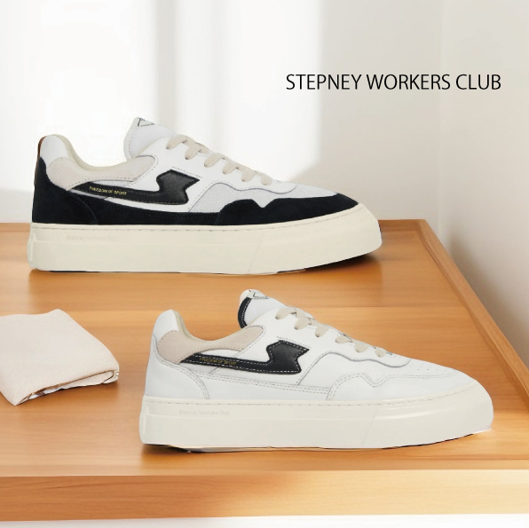 【STEPNEY WORKERS CLUB】PEARL S-STRIKE SUEDE MIX スニーカー