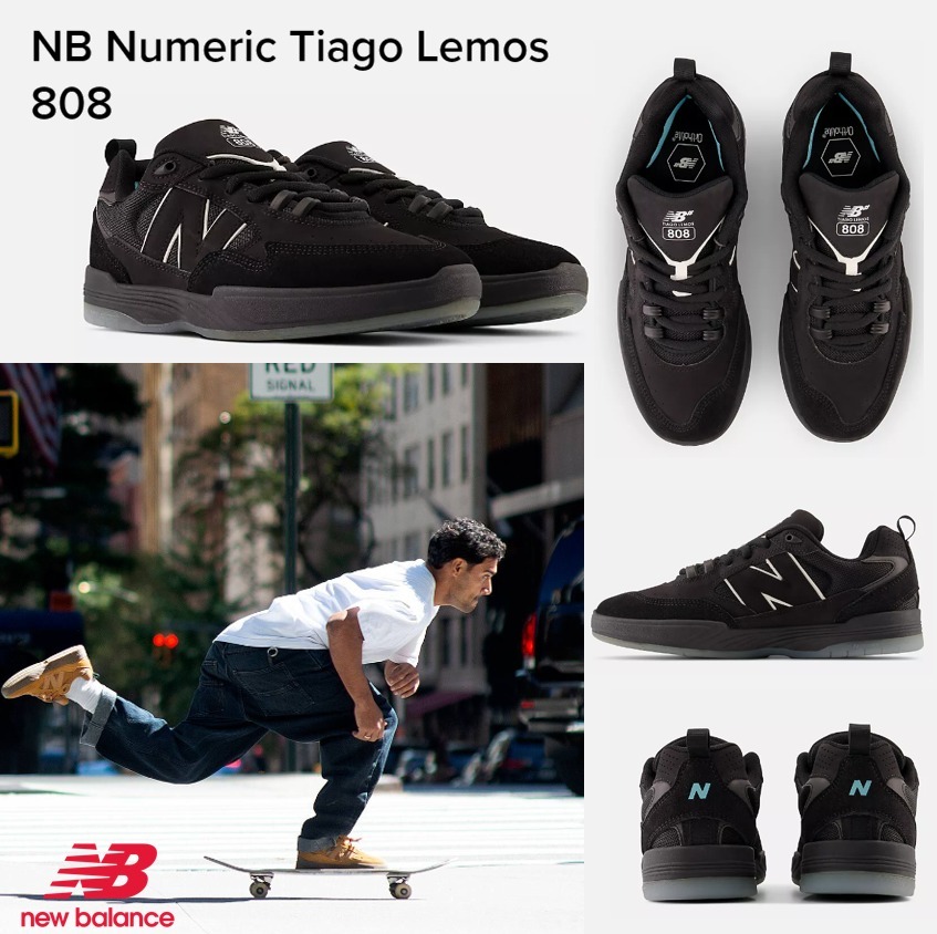 スエード送料&関税込み スケシューNB Numeric Tiago Lemos 808 スエード送料&関税込み スケシューNB Numeric Tiago Lemos 808