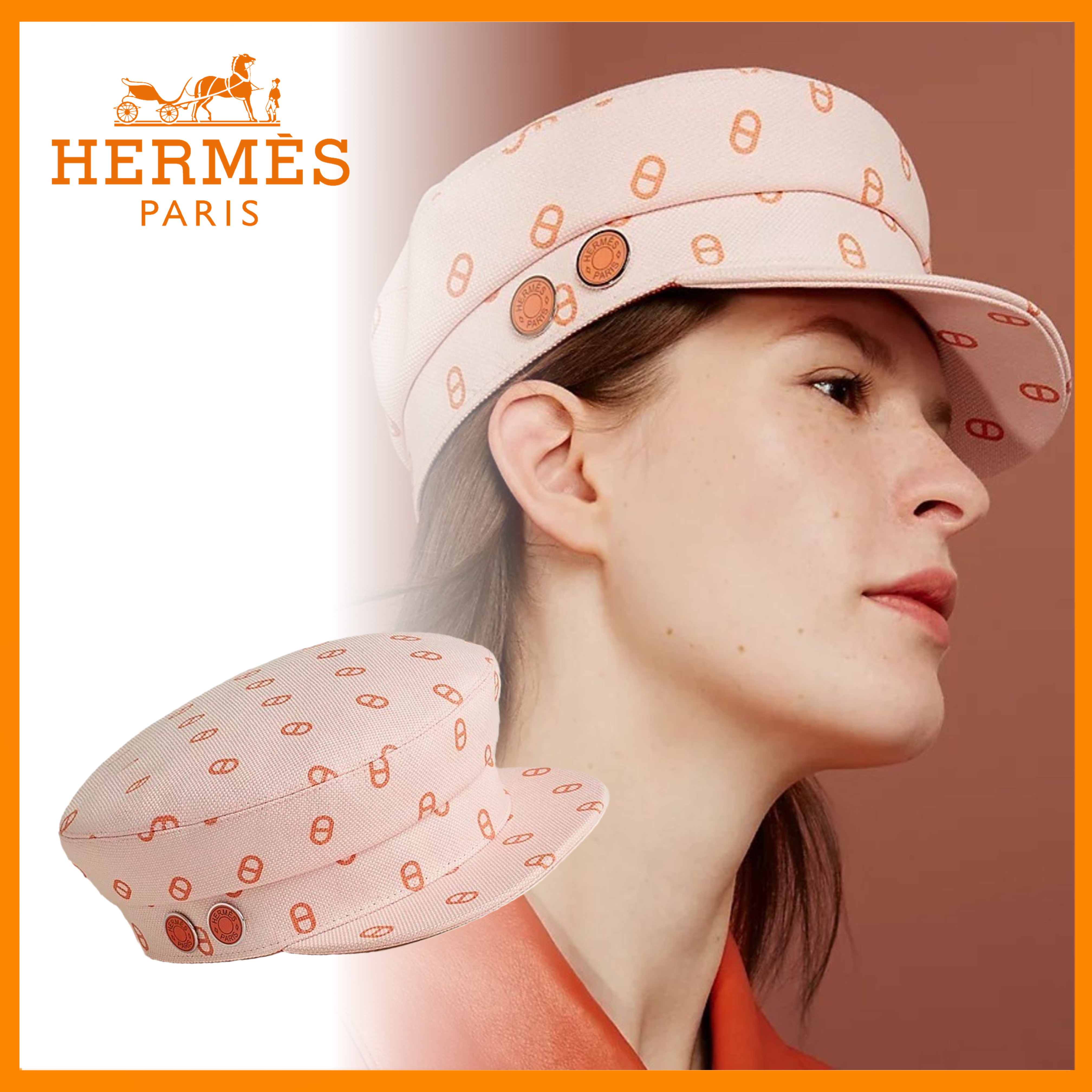 新品 エルメス HERMES キャスケット ヴォーバン 帽子 2023 SS - agedor.ma