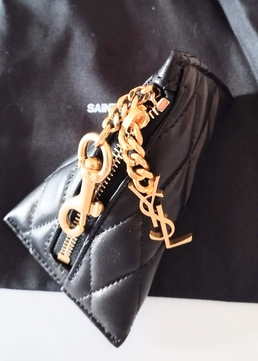 【SAINT LAURENT】 ベルランゴ バッグチャーム キーケース