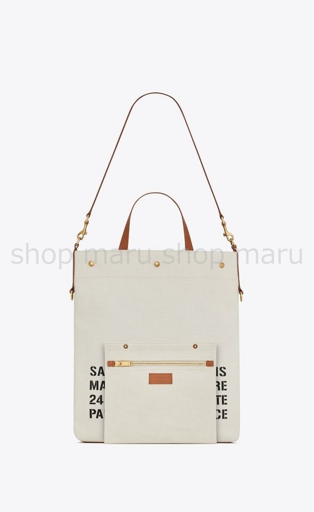 SAINT LAURENT◇直営/正規店◇UNIVERSITE ノース/サウス トート