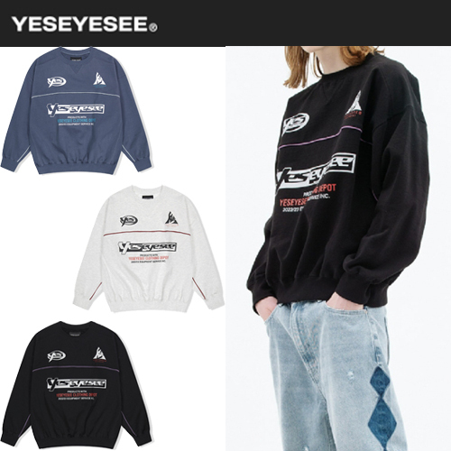 ★2023SS新作★YESEYESEE★Y.E.S Piping Sweatshirt
