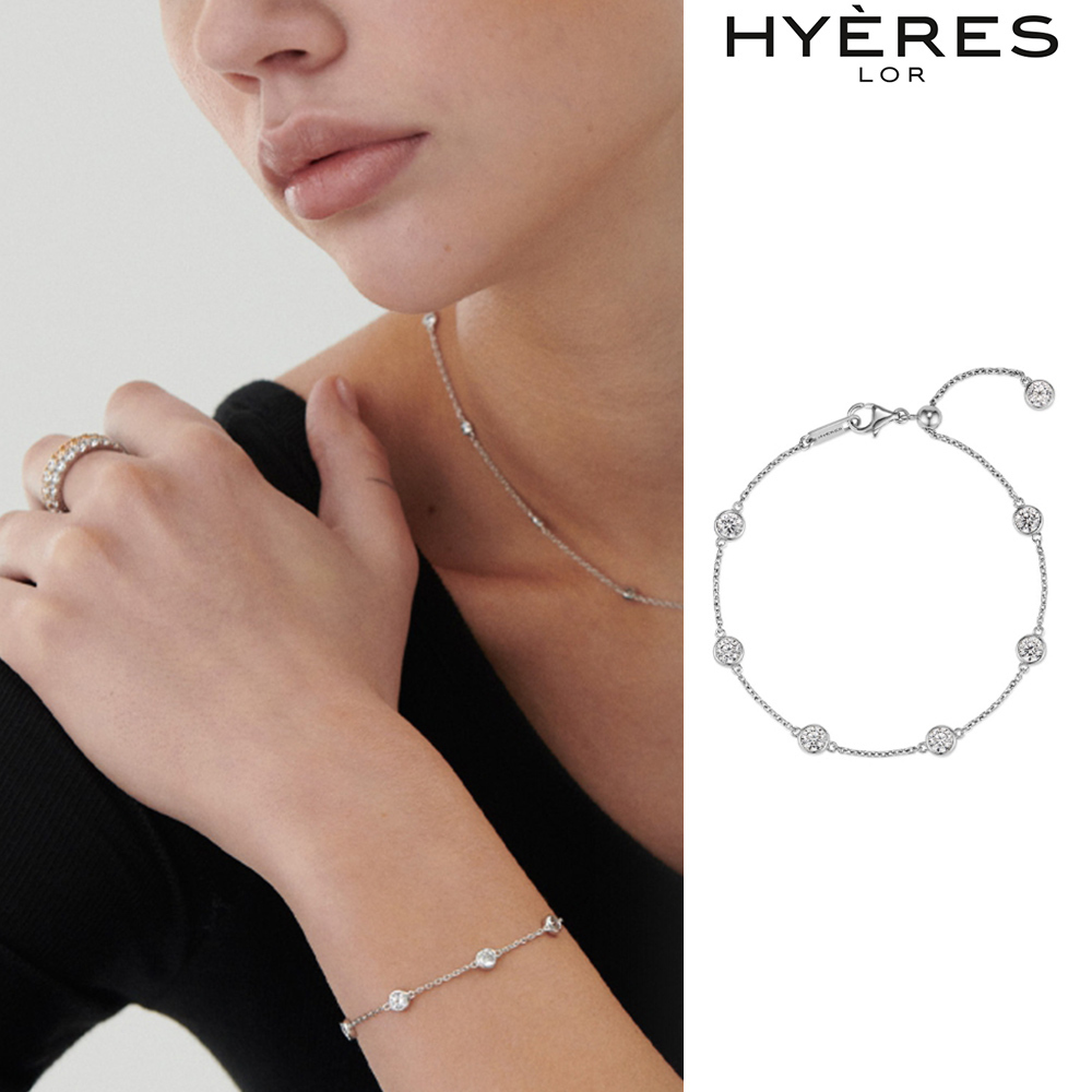 【HYERES LOR】23SS★ Essence sl tennis (W) station bracelet