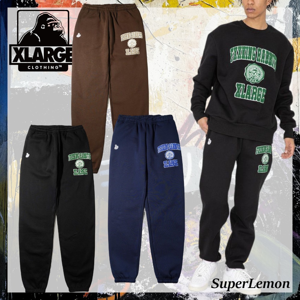 送料無料]エクストララージ◇XLARGE×FR2 SWEAT PANTS◇大人気 (X-Large