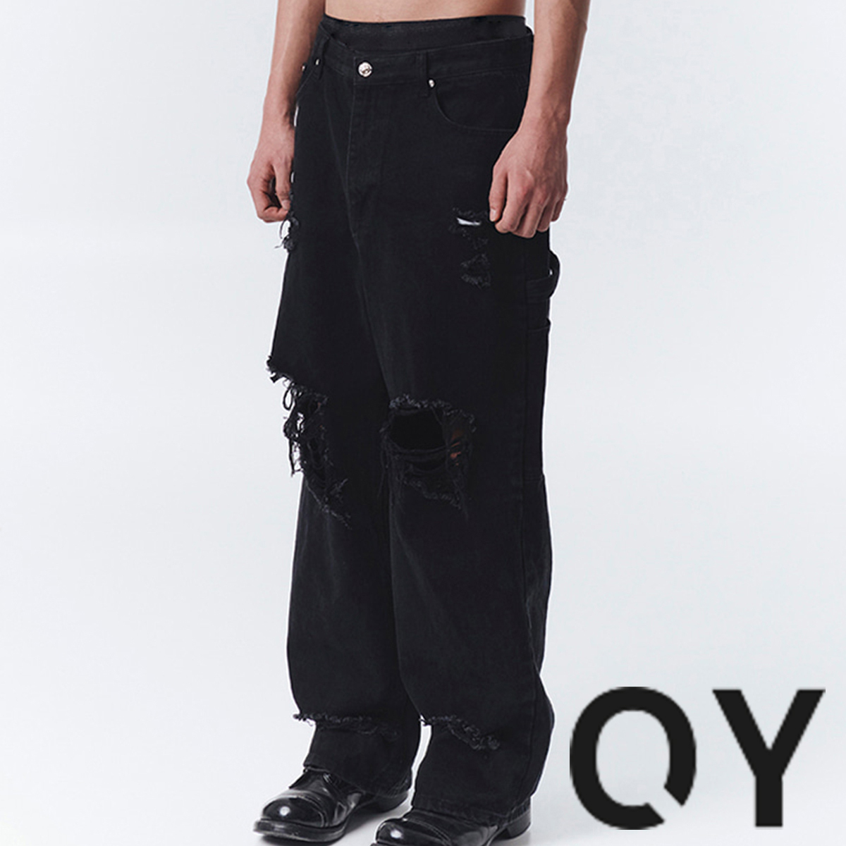 ★OY★CARPENTER BLACK JEANS★正規品/韓国直送料込/人気