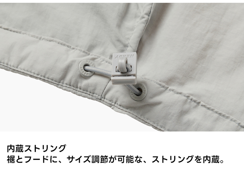 ☆ノルディ☆23SS☆SMALL LOGO ANORAK 春夏 パーカー アノラック