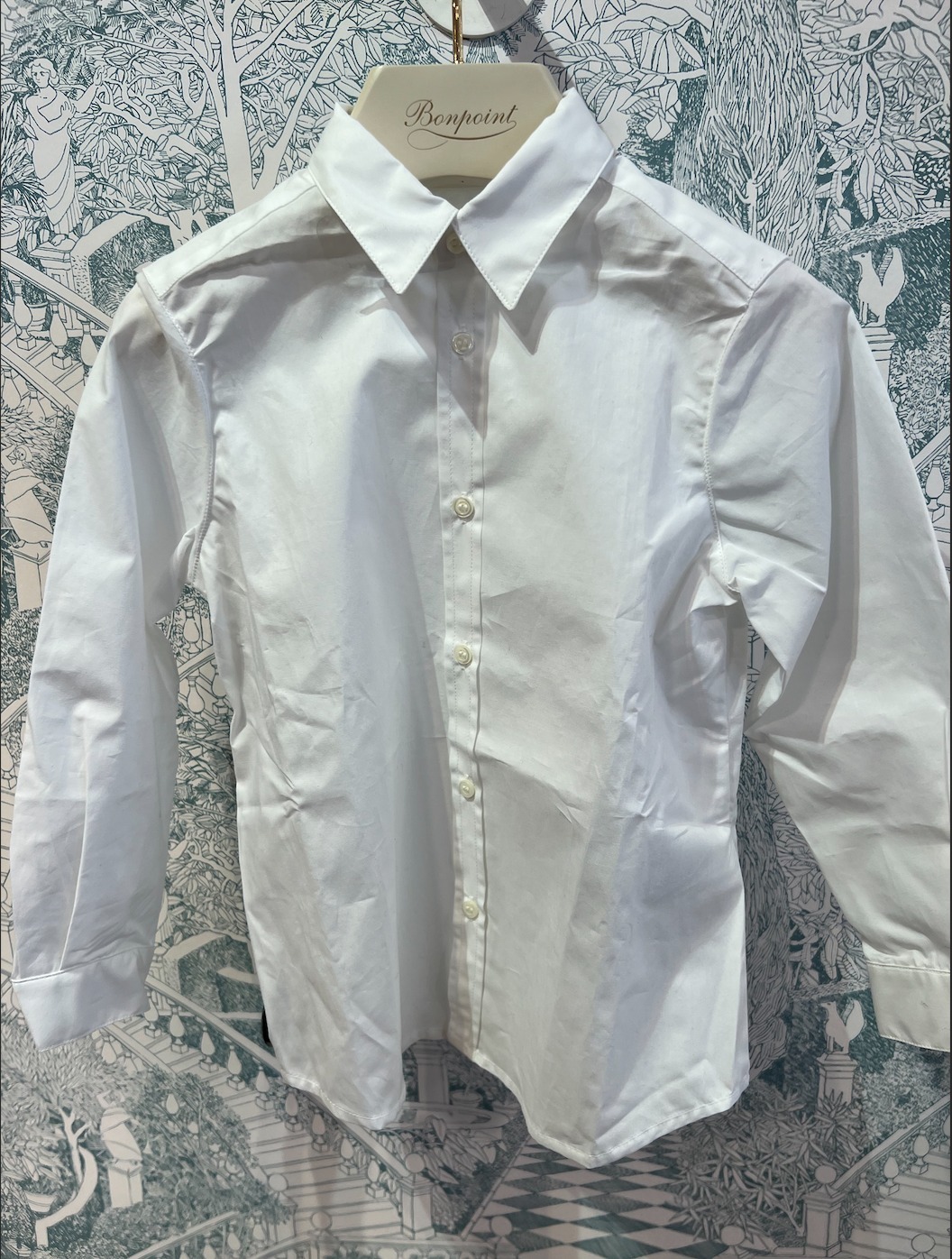 定番商品♪【Bonpoint】Acteur コットンシャツ 10~14A (#000)