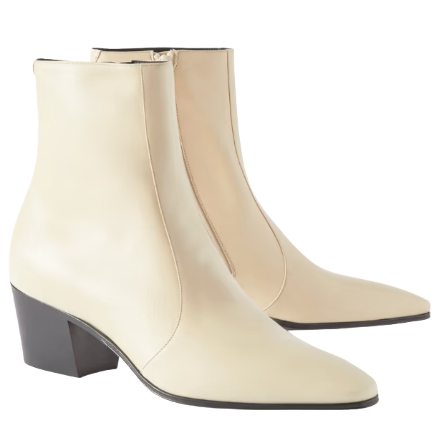 美品】Saint Laurent 22SS Vassili 60 ヒールブーツ - メルカリ