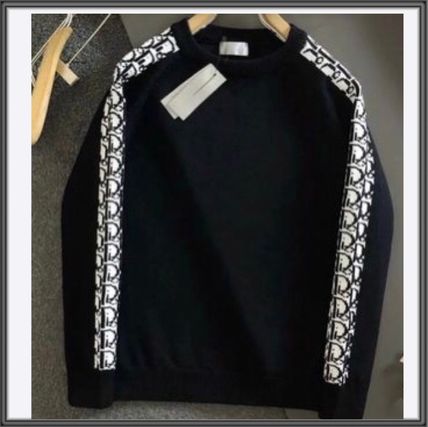 Dior Oblique Jacquard Sweater in Black for Men