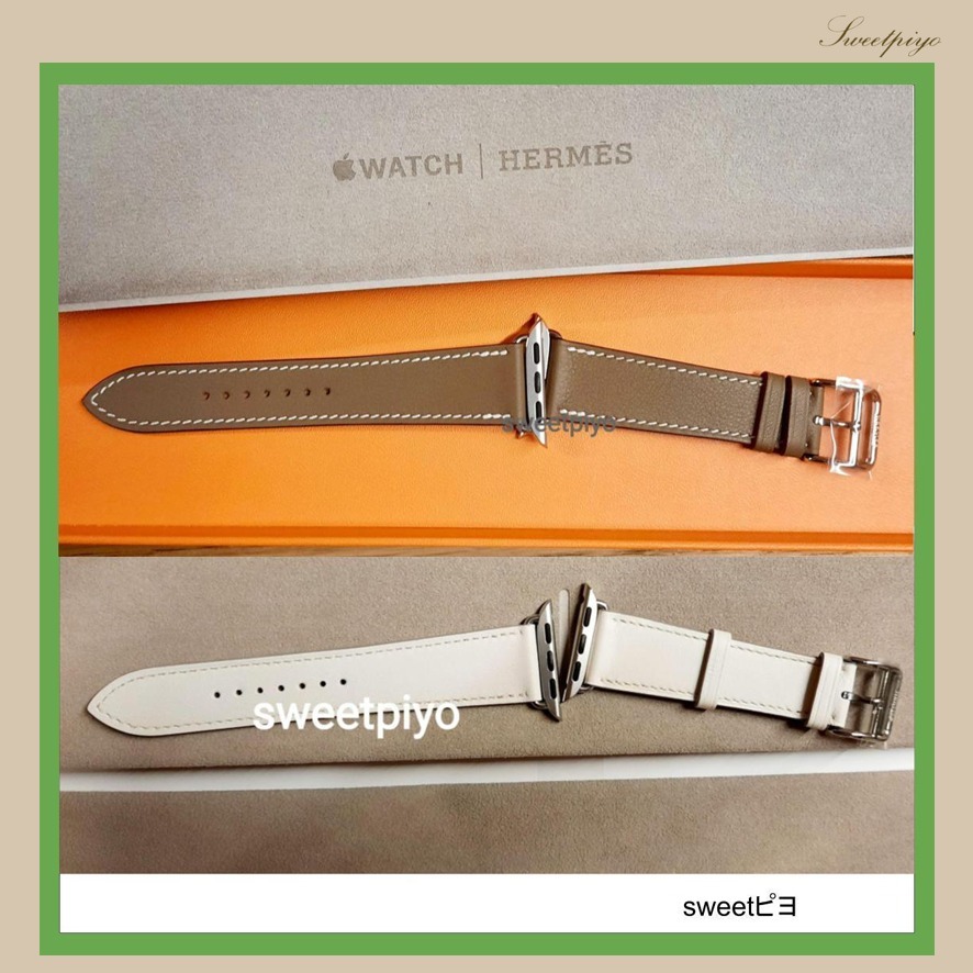 エルメス☆腕時計バンド レザー ナイロン ４1mm 45mm