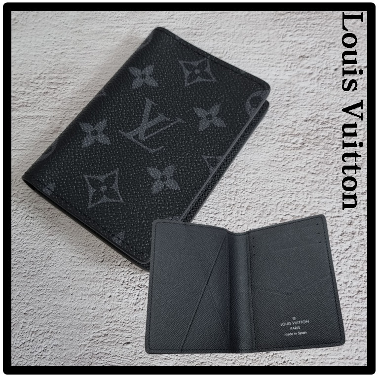 ★LOUIS VUITTON★ LV Pocket Organizer★関税込み★すぐ品切れ ☆関税込☆Louis Vuitton☆Pocket Organizer Monogram Eclipse☆