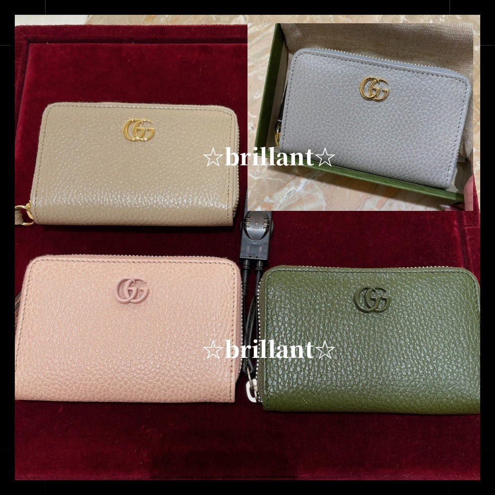 【★GUCCI★】ダブルG ジップウォレット ミニ財布
