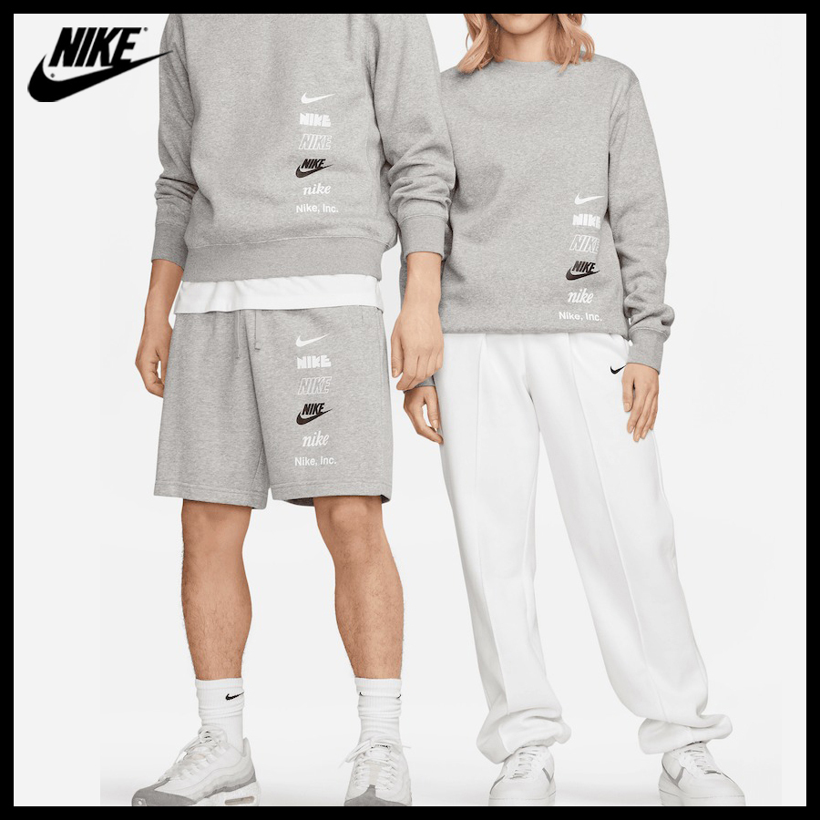 ★NIKE★CLUB BASKETBALL CREW M LOGO スウェット★追跡可