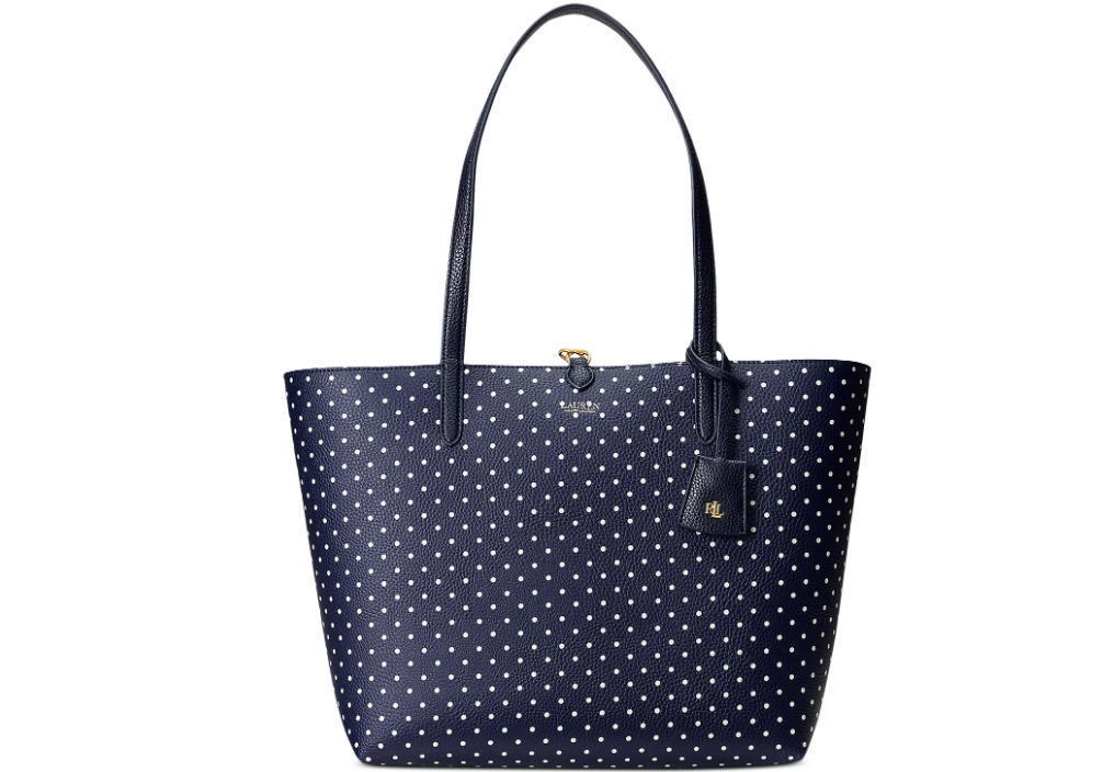 LAUREN RALPH LAUREN ラルフローレン Pebble Reversible Tote