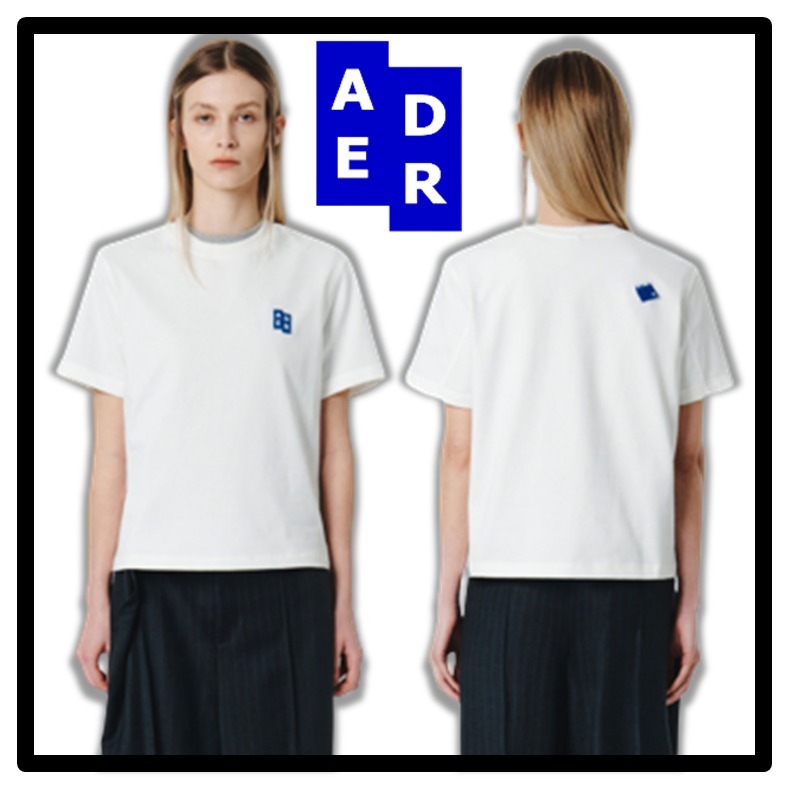 ☆関税込☆Ader Error★Sig; TRS Tag t-shirt 01★OFF WHITE★