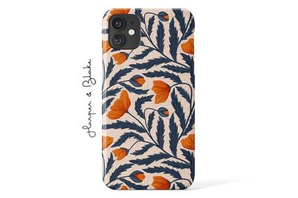 送関込【Harper & Blake】UK発!手帳型スマホケース Denise/花 A Harper & Blake(ハーパーアンドブレーク) iPhone