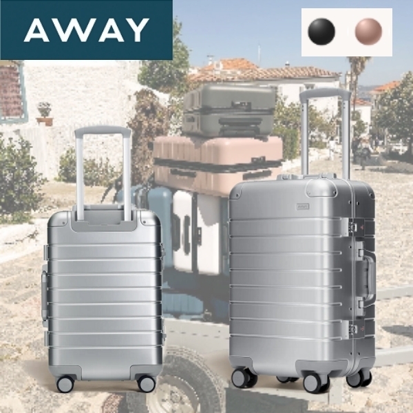 お洒落◆【AWAY】The Carry-On Aluminum Edition ◆スーツケース
