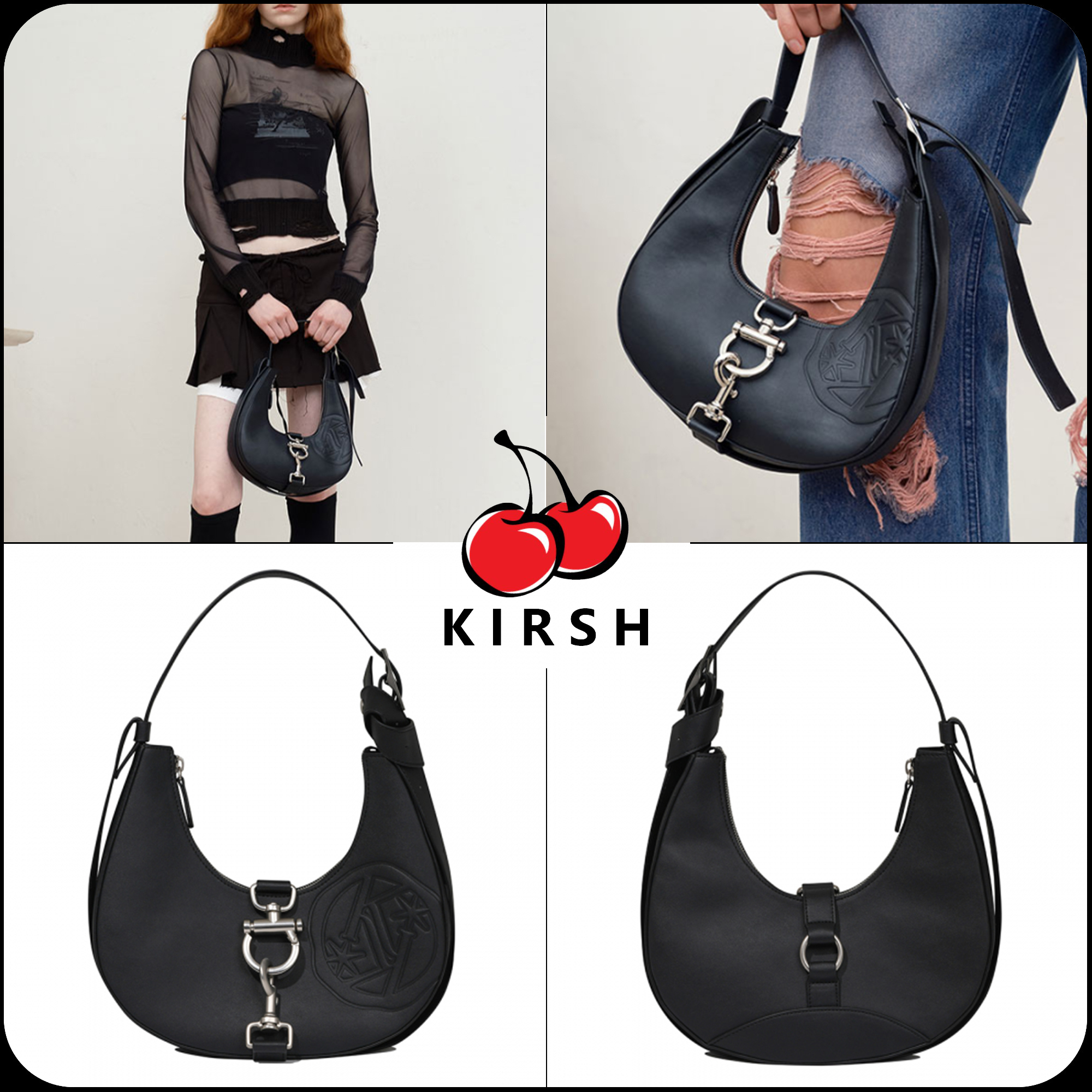 [ KIRSH ]★COLLECTION BRANDING IRON HOBO BAG