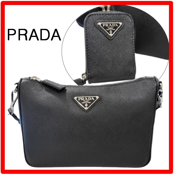 ☆人気☆【PRADA】☆SAFFIANO shoulder bag バッ.グ☆正規品☆
