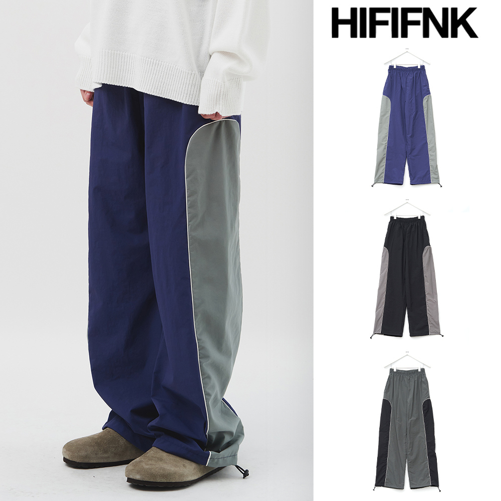【HI FI FNK】Jeno Color Nylon Pants