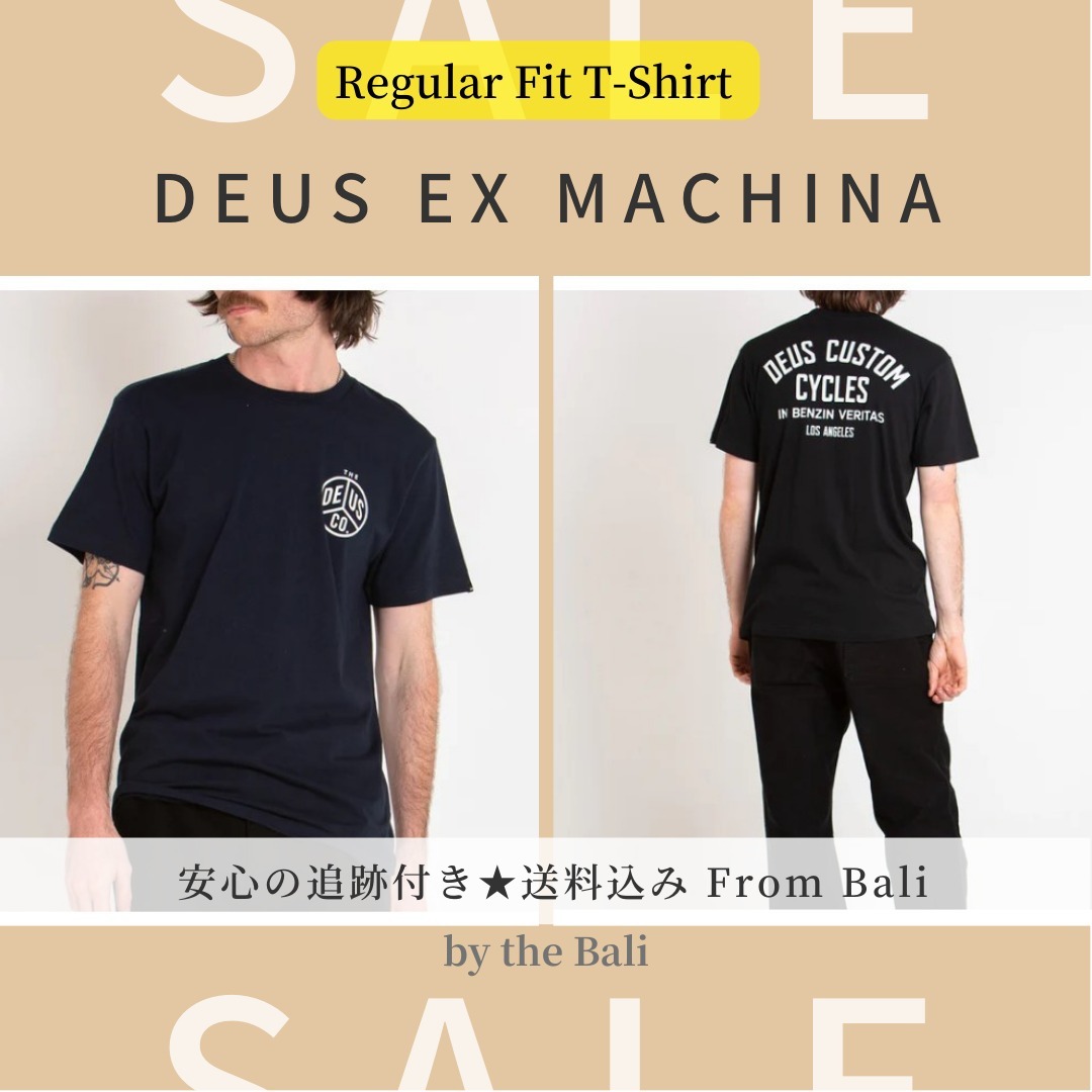 【DEUS】ノスタルジックなDEUSアートグラフィックTシャツ★送込