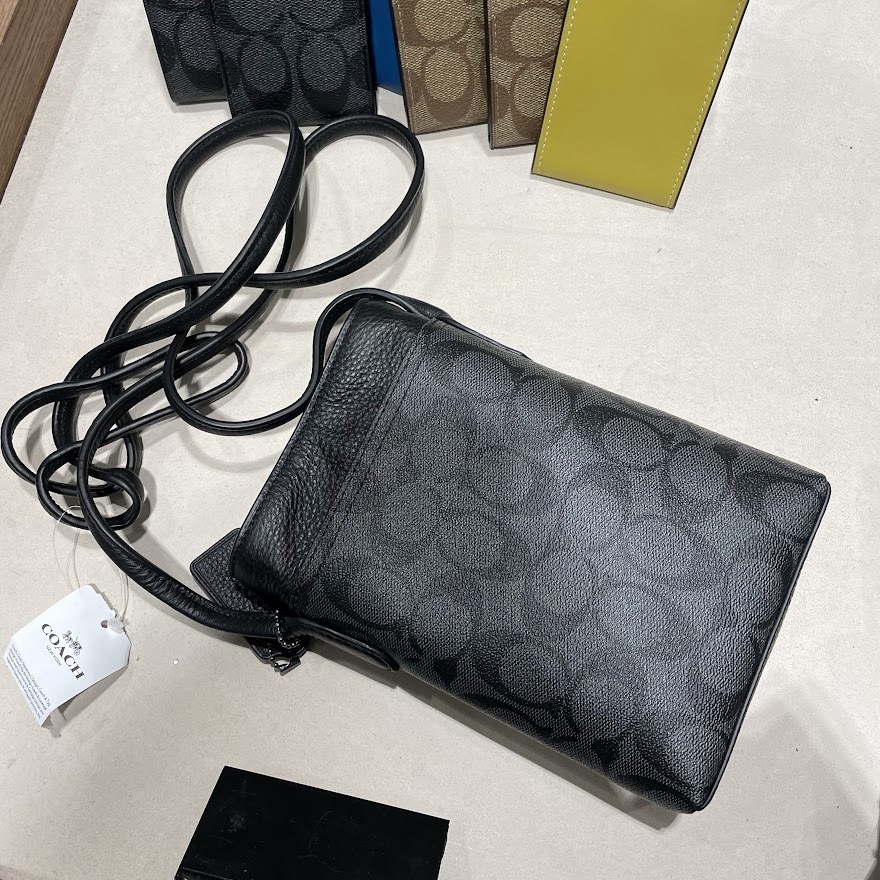 COACH ハドソン◆軽量 スマホ クロスボディ CB911