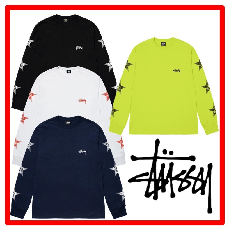 ★韓国の人気★【STUSSY】★STARS LS TE.E★Tシャツ★関税込★
