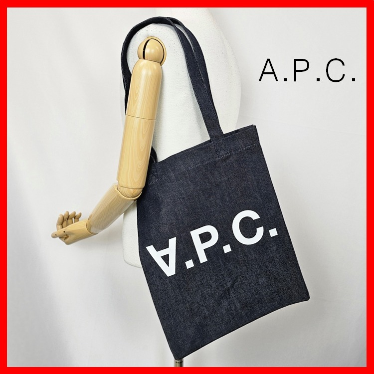☆人気☆【A.P.C.】☆Laure Tote Bag Blu.e☆トートバッグ☆