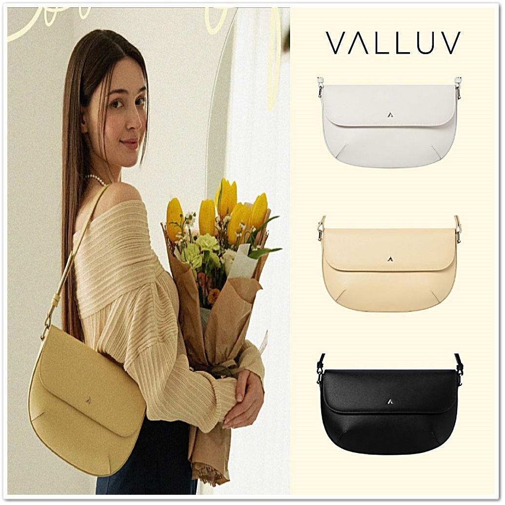 ◆VALLUV◆ 立体的なシェイプでシンプルな魅力の LUCY BAG 3色