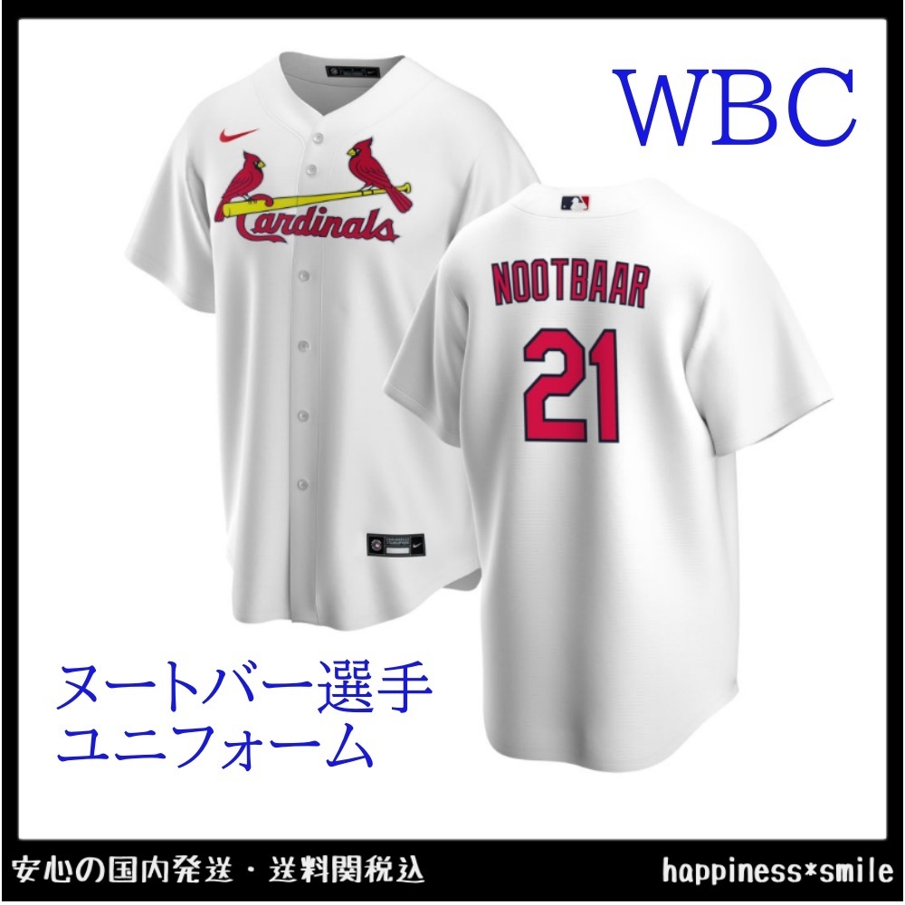 WBC人気/Cardinalsヌートバー選手公式ユニフォーム/侍ジャパン 珍しい