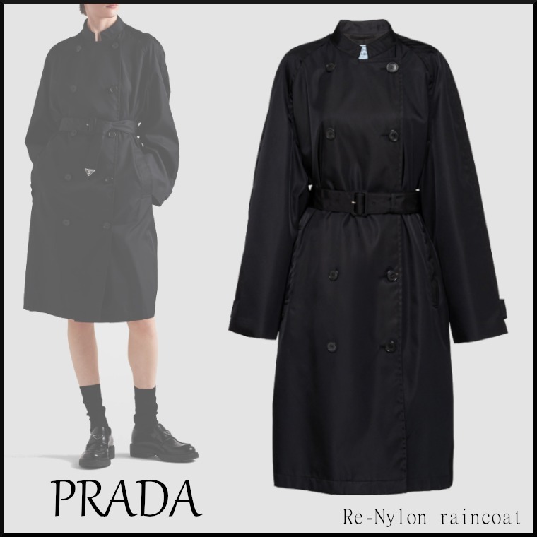 PRADA＊Re-Nylon raincoat ナイロン レインコート＊送料込