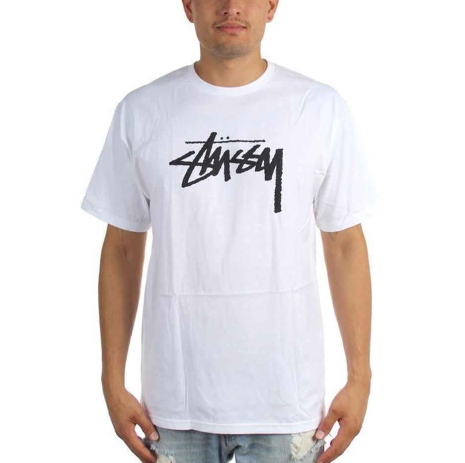 【関税込】人気◆STUSSY ステューシー◆ロゴ コットン Tシャツ