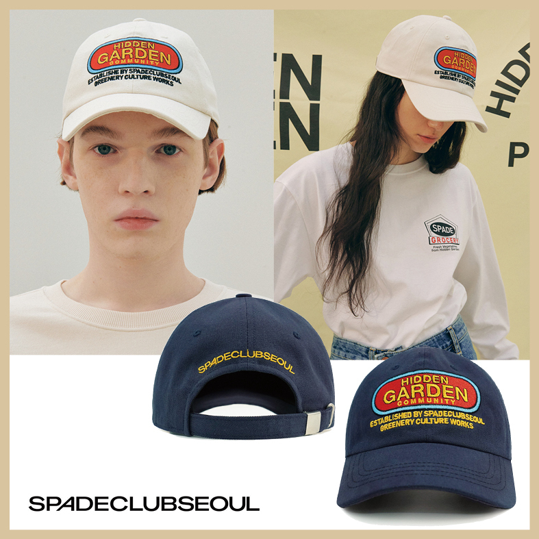 spadeclubseoul★ Hidden Garden Cap 2色 送料無料