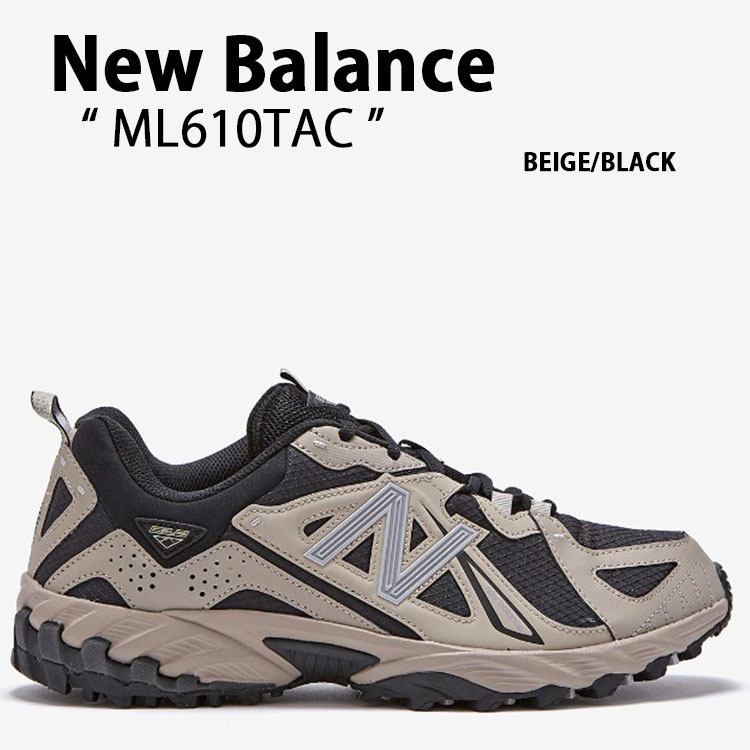 New Balance 610 ベージュ ブラック ニューバランス ML610TAC