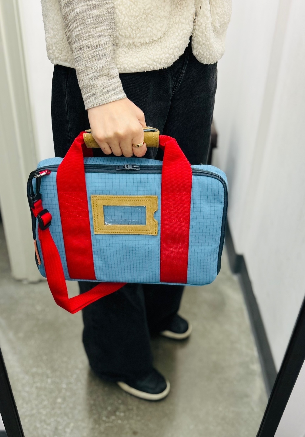 ACNE STUDIOS｜ ナイロン ラップ トップ トート バッグ