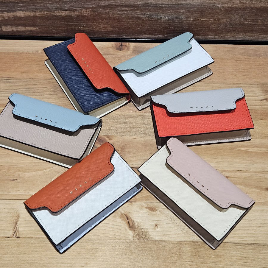 MARNI｜カーフレザー カードケース 名刺入れ
