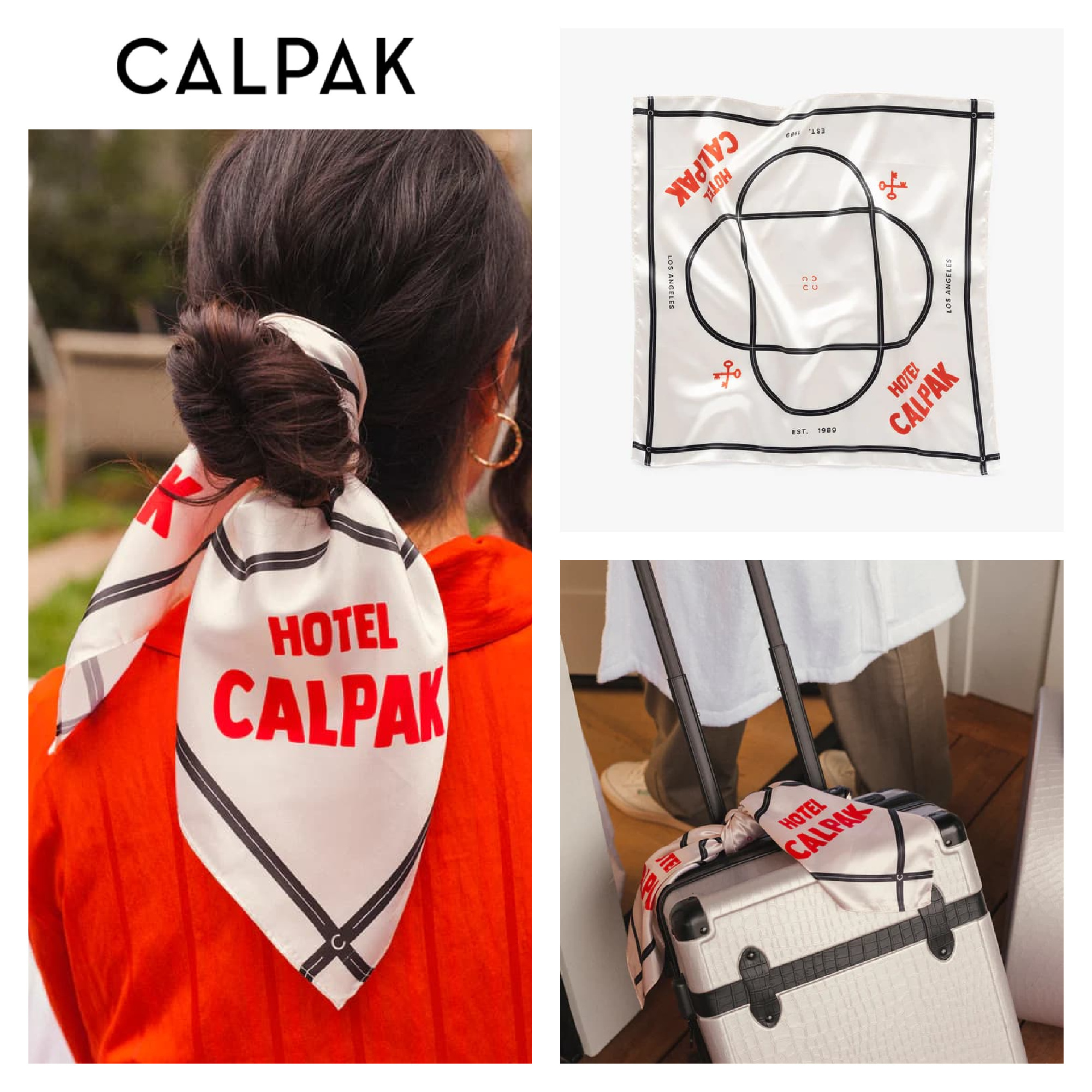【CALPAK】☆日本未入荷☆ Hotel CALPAK Satin Scarf