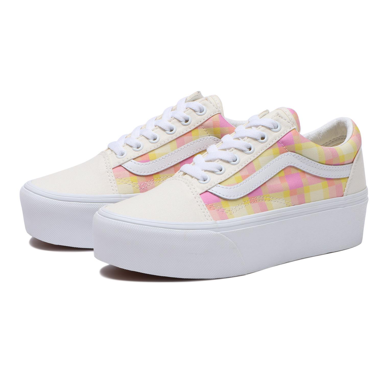 国内配送 VANS OLD SKOOL STACKFORM PASTEL PICNIC MULTI