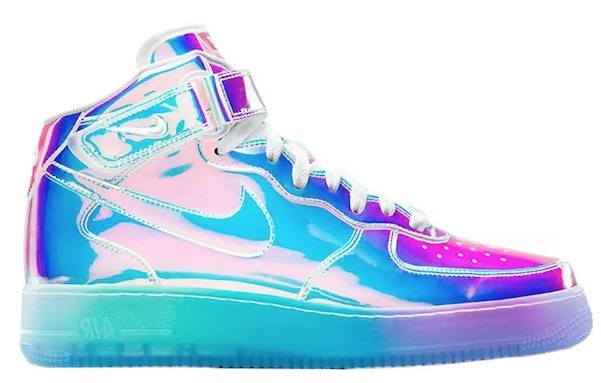 NIKE ID AIR FORCE 1 HIGH IRIDESCENT 28cm