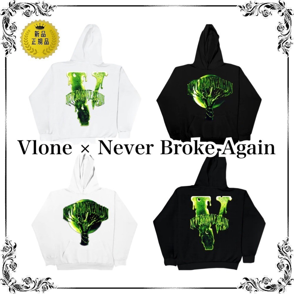 VLONE x Never Broke Again Slime パーカー ○関税送料無料○