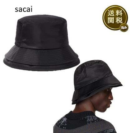 新品 サカイ スーチング メトロ バケット ハット ブラック sacai 黒cypher商品一覧