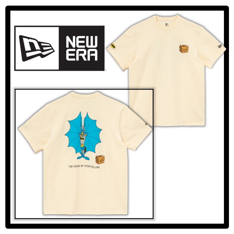 ★関税込★New era★WARNER BROTHERS BATSUIT T-SHIRT★Tシャツ