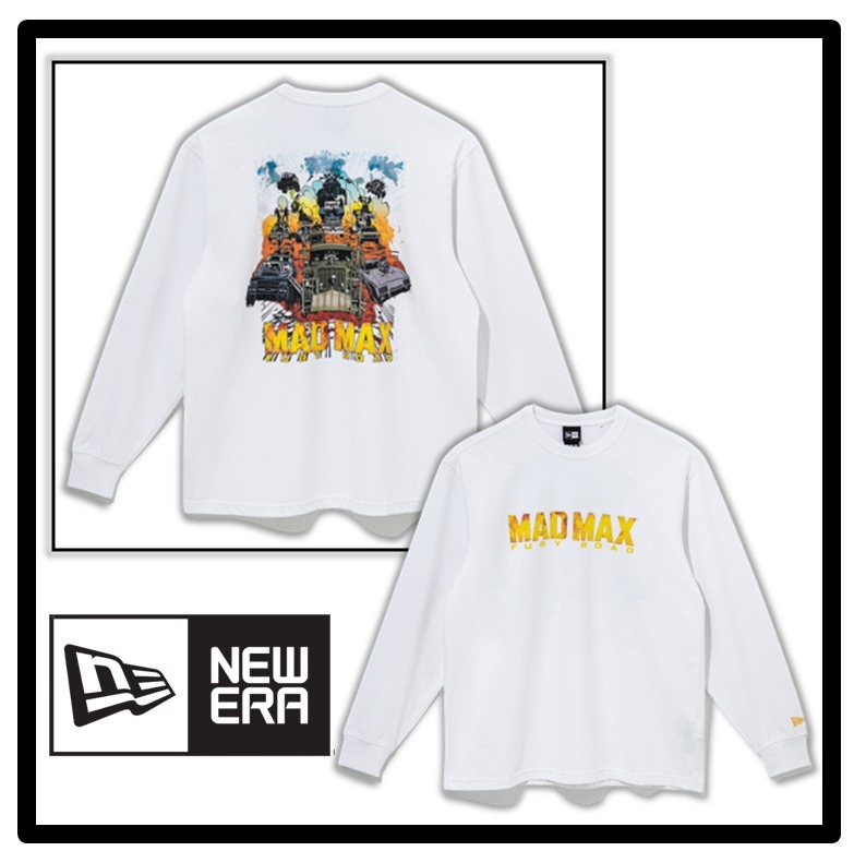 ★関税込★New era★WARNER BROTHERS 100TH MAD MAX LONG SLEEVE