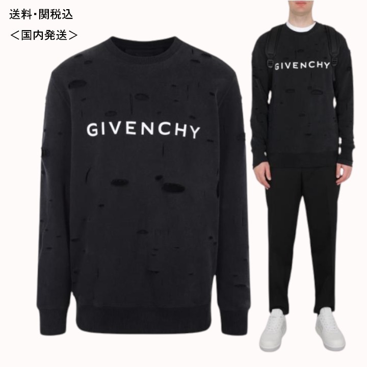 【GIVENCHY】ブランドロゴ スウェットシャツ