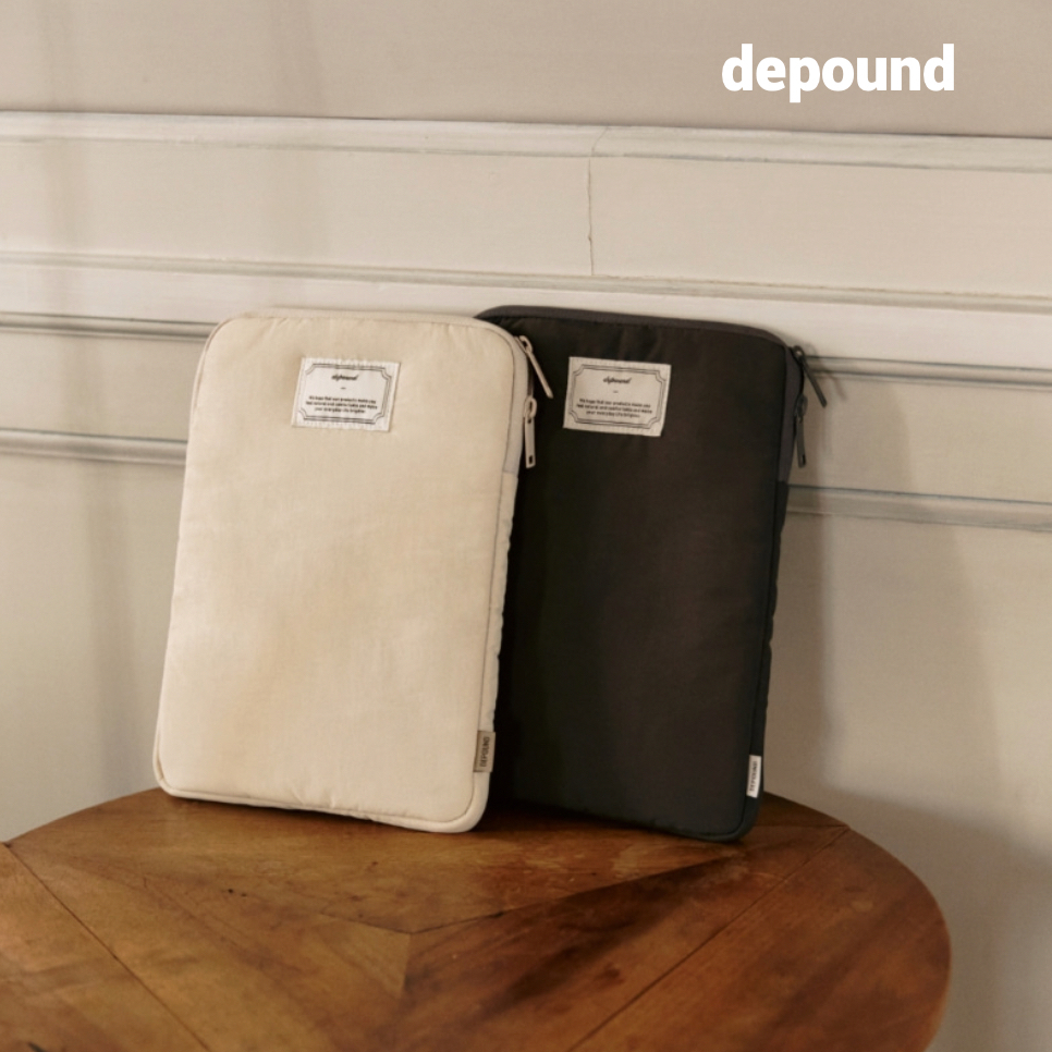 韓国 おしゃれ 【depound】daily タブレットポーチ 全2色
