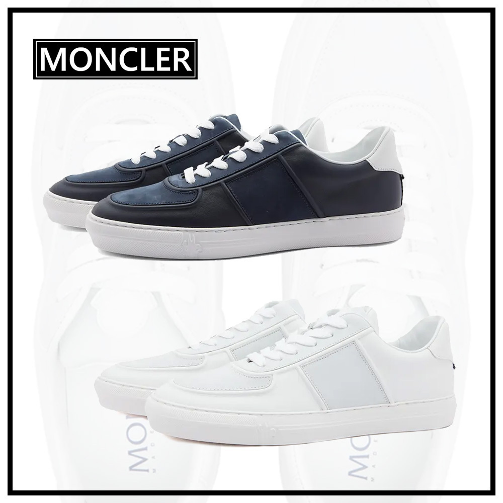 【Moncler】NEUE YORK ロートップ バスケットボール スニーカー