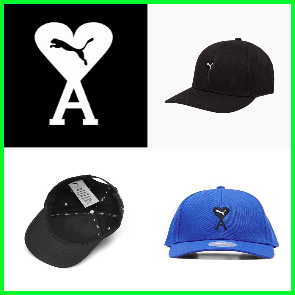 [PUMA X AMI]★Low Curve Cap Ami★韓国大人気★男女共用★